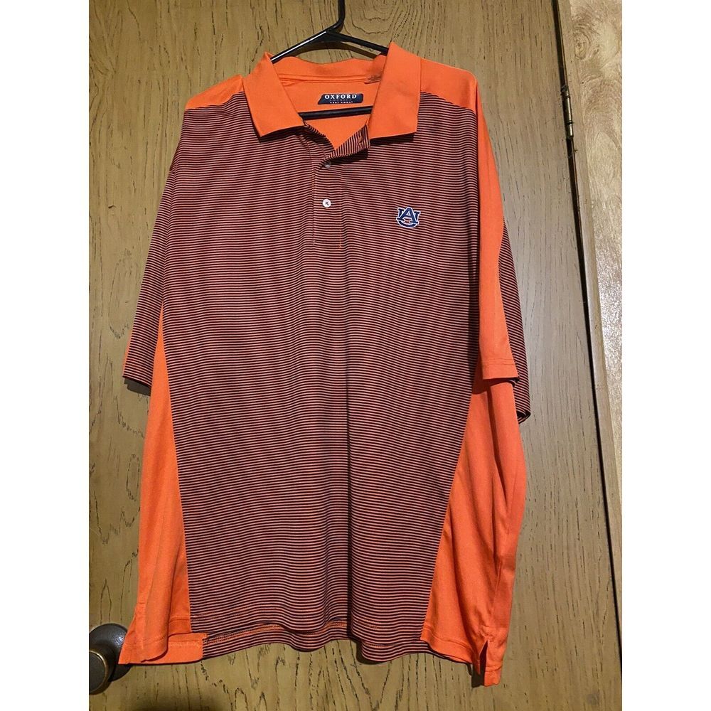 Oxford America‎ Veri Cool Auburn University Golf Polo Orange Size XXL